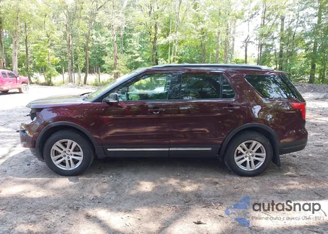 2018 Ford Explorer Xlt z USA, uszkodzony, nr VIN 1FM5K8DH5JGC20690